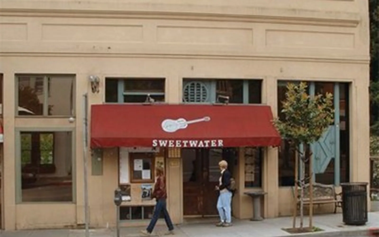 Sweetwater Saloon music venue storefront in Mill Valley